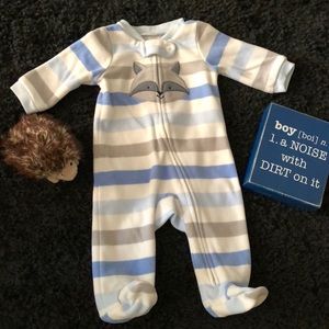 Cozy Fox newborn footie